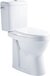 GO by Van Marcke XJoy Duoblok Toilet - Staand - Zonder Spoelrand - Wit - Softclose - PK