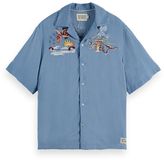 Scotch & Soda T-shirt Heren XL Viscose/Polyamide Korte Mouw Lente/Zomer 2026