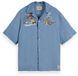Scotch & Soda T-shirt Heren XL Viscose/Polyamide Korte Mouw Lente/Zomer 2026