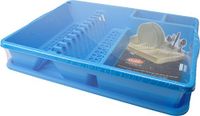 Codil Bazar Schotelafdruiprek Compleet met Dienblad (Intrekbaar), Multicolor, 47,5 x 38 x 9 cm