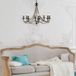 Searchlight Maypole - luster - Ø 60 x 100 cm - antiek messing