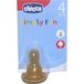 Chicco Tétine Caoutchouc 4m+