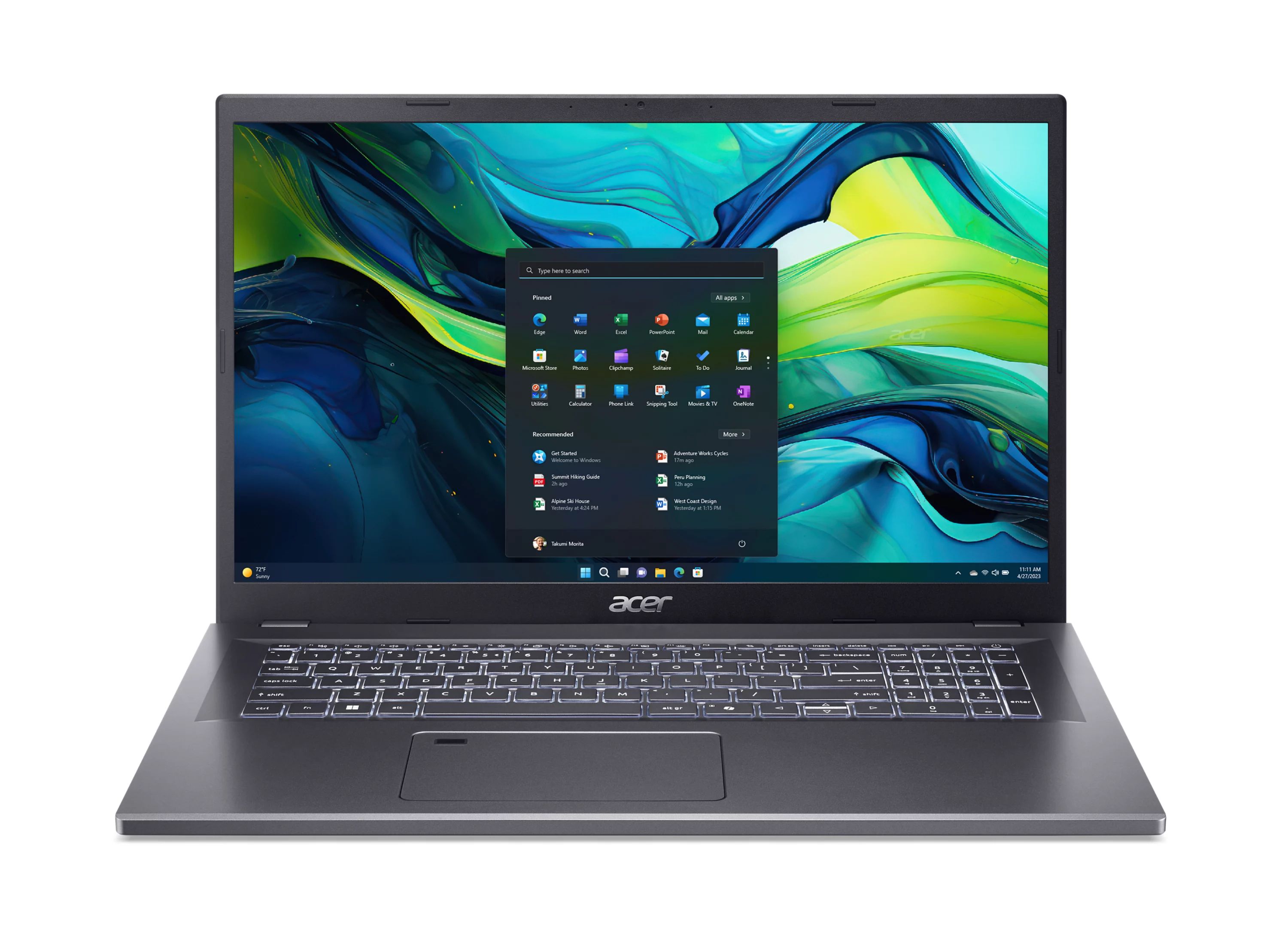 Acer Aspire 17 / A17-51M-974V / NX.JL4EH.010