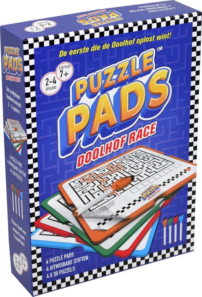Fuel4Fun PuzzlePads - Doolhof race - Bordspel