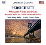 Outhere Naxos Hasse Borup, Heather Conner - Persichetti: Sonata For Solo Violin Op. 10 | Fantasy For Violin (CD)