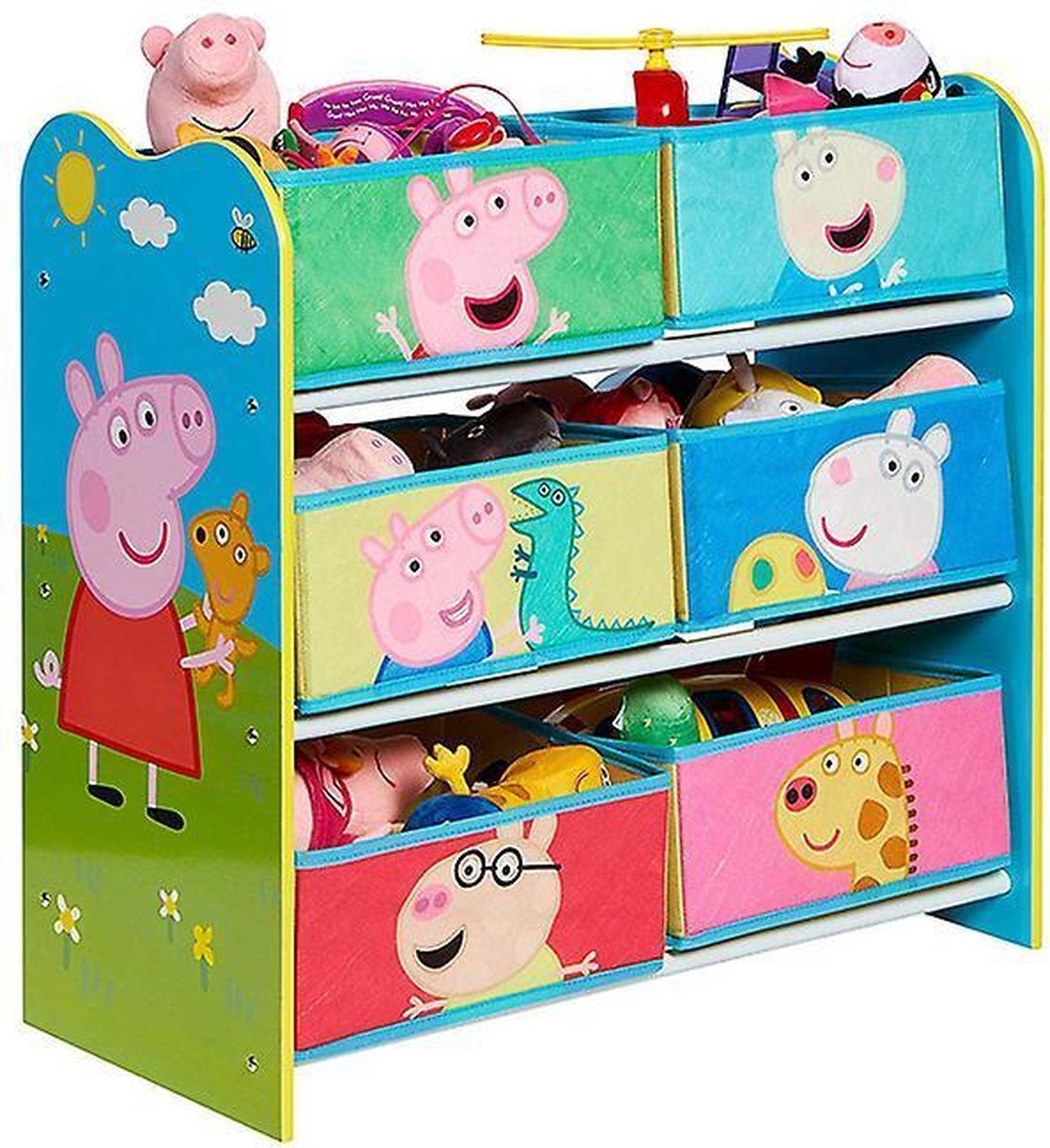 Peppa Pig - Kids Toy Storage Unit (471PIG01E) multi