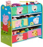 Peppa Pig - Kids Toy Storage Unit (471PIG01E)