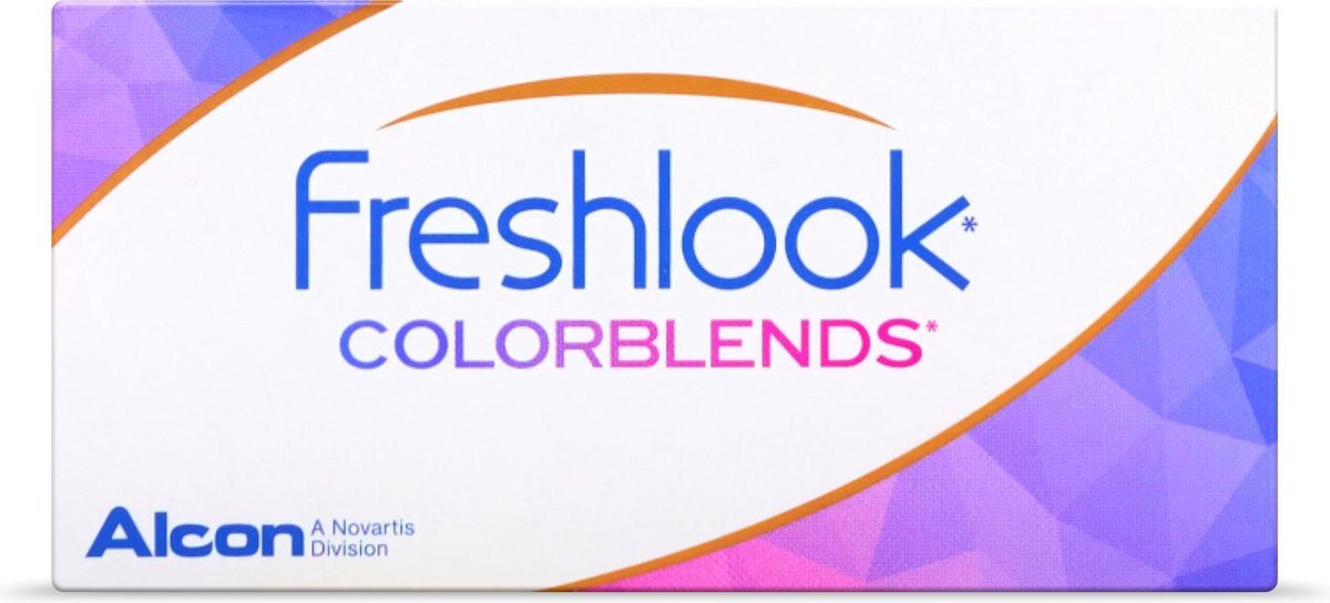 Alcon FreshLook Colorblends Echt saffier Dioptrien: +0,75 Echt saffier