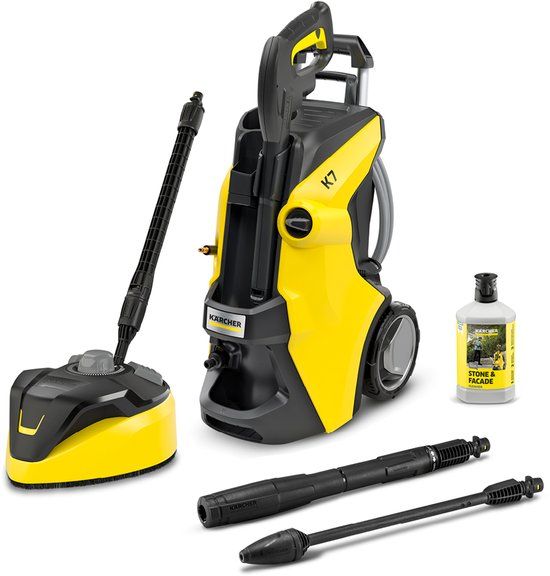 Kärcher K 7 Power Flex Home Hogedrukreiniger - Incl. T 7 Plus Terrasreiniger - 180 bar