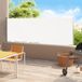 Maison Exclusive - Parasol rétractable, 220x514 cm, crème
