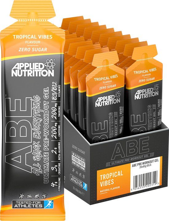 Applied Nutrition ABE Ultimate Pre-Workout Gel (20x60g) Tropical Vibes