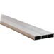 Mondelin Règle de maçon 2,5 M 100 X 18 Mm – 2 Voiles en aluminium – Rigidité optimale pour maçonnerie – Référence 351702