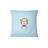 Bona Basics Decoratieve kussenhoes Lichtblauw 45x45 cm