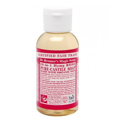 dr bronners Liquid soap roos 60 ML