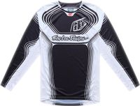 Troy Lee Designs GP Pro Streamline Motocross-trui Zwart/wit 2XL