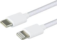 GreenMouse USB-C naar Lightning kabel – 1m – Gevlochten