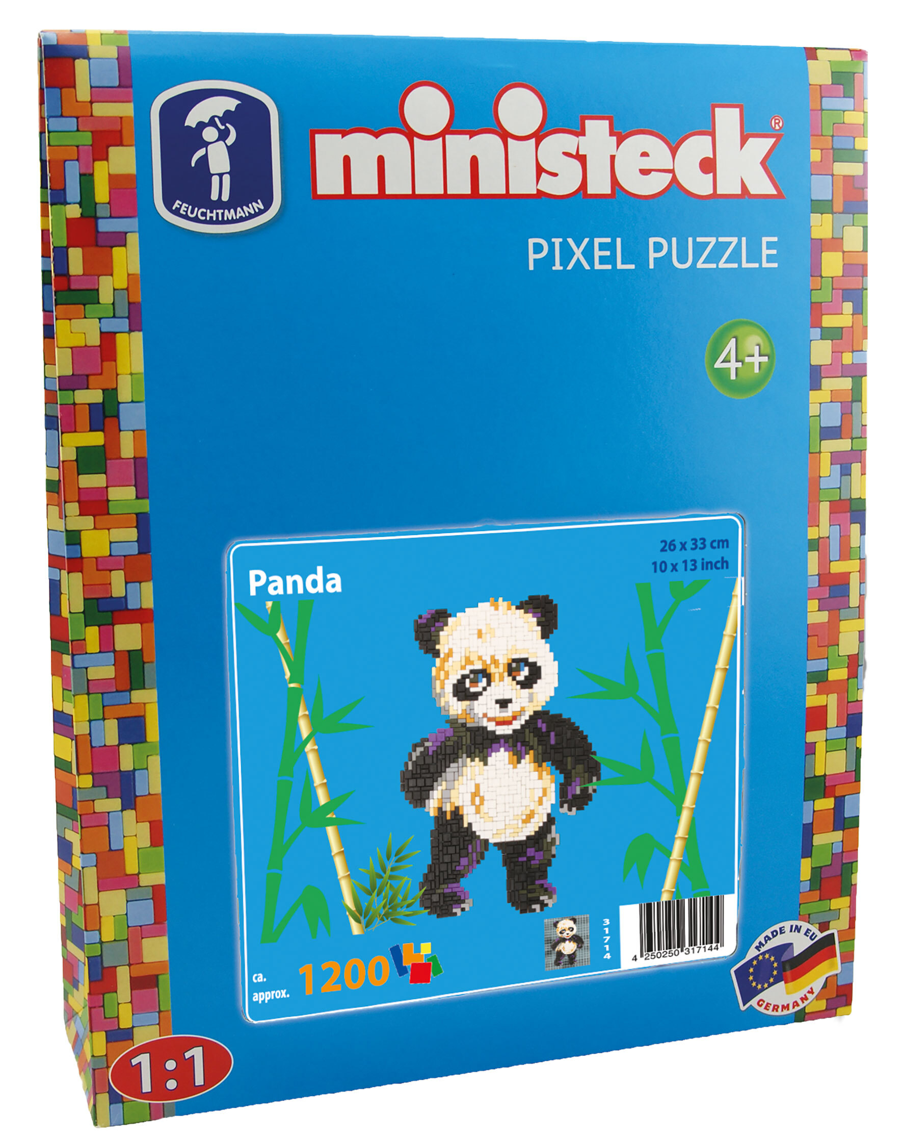 ministeck Panda (small) - XL Box - 1200pcs