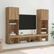 Maison Exclusive - Meuble TV avec éclairage LED, 5 pièces, 40,5 x 30 x 102 cm