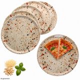 MamboCat 6-delige set pizzaborden GRANITO Ø31,5cm