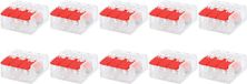 BES LED Lasklem Slim Set 10 Stuks - 3 Polig met Klemmetjes - Groen