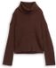 Tom Tailor Oversized coltrui dark pecan brown melange S