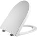 Xellanz Siège de toilette Metro - Softclose et Quick Release - Blanc brillant