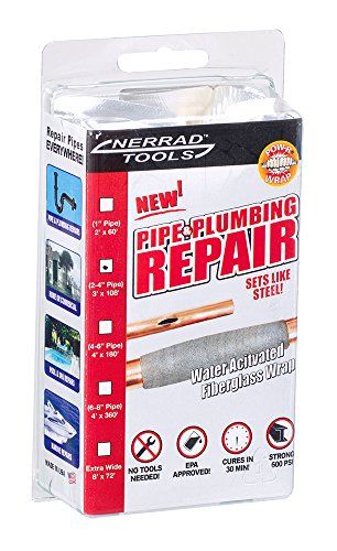 Nerrad Tools NTPW3108 Pow R Pipe Wrap, Multi-color