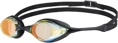 Arena Cobra Swipe Mirror Goggles, yellow copper/black