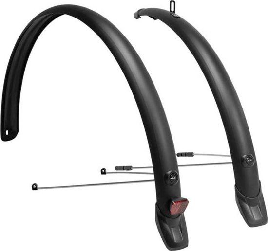 XLC MG-F06 Spatbord Stadfiets Set - 28 inch / 51 mm - PVC - Zwart