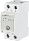 TRU COMPONENTS TC-12485084 TC-GTS8-W2P32A WiFi-schakelaar 230 V/AC 1 stuk(s) Tijdsduur: 1 min. - 24 h 1x NO
