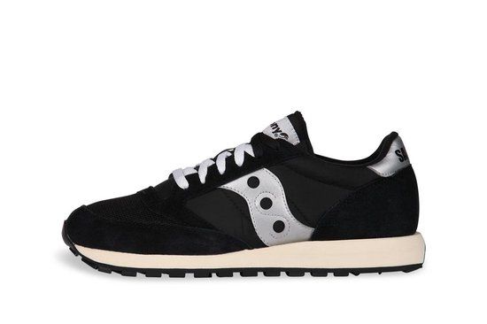 Saucony Jazz Original Vintage Unisex Sneakers Zwart/Wit Maat 40.5