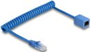 DeLOCK 90364 netwerkkabel Blauw 0,75 m Cat6 U/UTP Rond