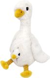 Les Ptipotos Jebongou The Goose Knuffel - White