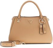 GUESS Noelle II Luxury Satchel Handtas Schoudertas Beige Lichtbruin