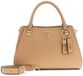 GUESS Noelle II Luxury Satchel Handtas Schoudertas Beige Lichtbruin
