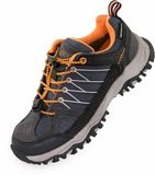 Black Crevice Junior Schoenen Zwart Crevice Jr Lage Waterdichte Trekkingschoen Grijs/Oran Grijs - 32