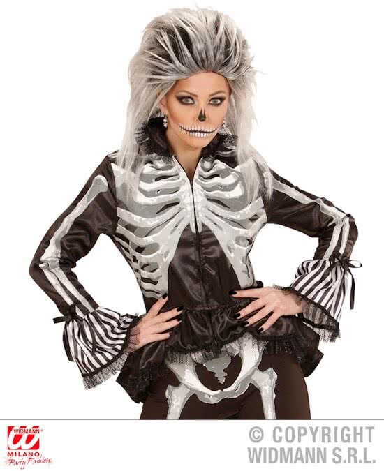 Generik Skeletten vestje voor dames Halloween - Verkleedkleding - Medium