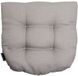Merkloos Madison Napels Tuinkussen Set van 4 Taupe Wicker Zitkussen 46x46x6 cm Katoen Waterafstotend