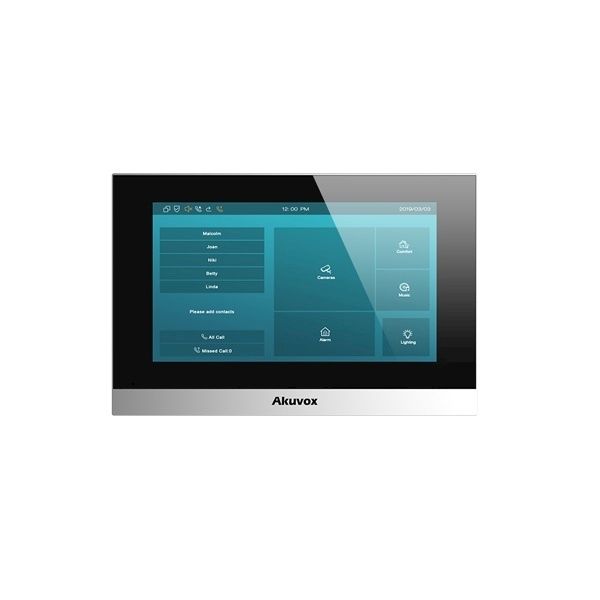 Akuvox IP Indoor Unit C313W / null / Zilver / null