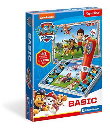 Clementoni Sapientino Basic Paw Patrol elektronisch leerspel met interactieve pen, kinderen vanaf 3 jaar, Made in Italy, meerkleurig, 16334