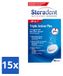 Steradent 15 x Triple Action Plus reinigingsmiddel voor kunstgebitten – 90 tabletten – voordelingsverpakking – 15 stuks