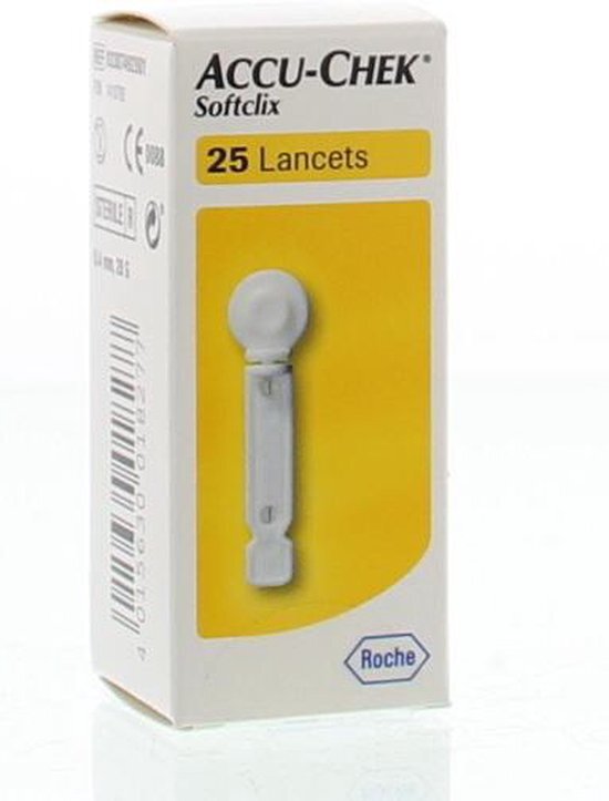 Accu-Chek Soft Clix lancetten 25