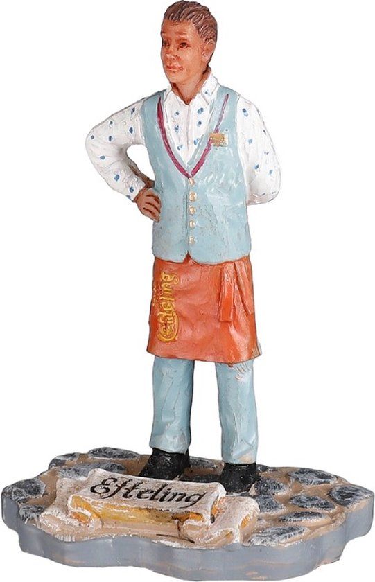 Luville Efteling Gastheer Horeca l4,5xw3,5xh6,5cm Kunststof Multi
