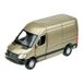 Welly Mercedes Benz Modelauto Mercedes Benz Sprinter taupe 1:34