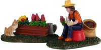 Lemax - Garden Grooming - Set van 2