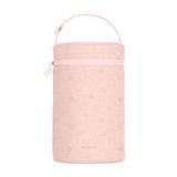 Miniland Thermibag Dubbele koeltas voor thermosflessen en flessen, draagtas met handvat, voor 2 thermoskannen of 500 ml flessen, Candy