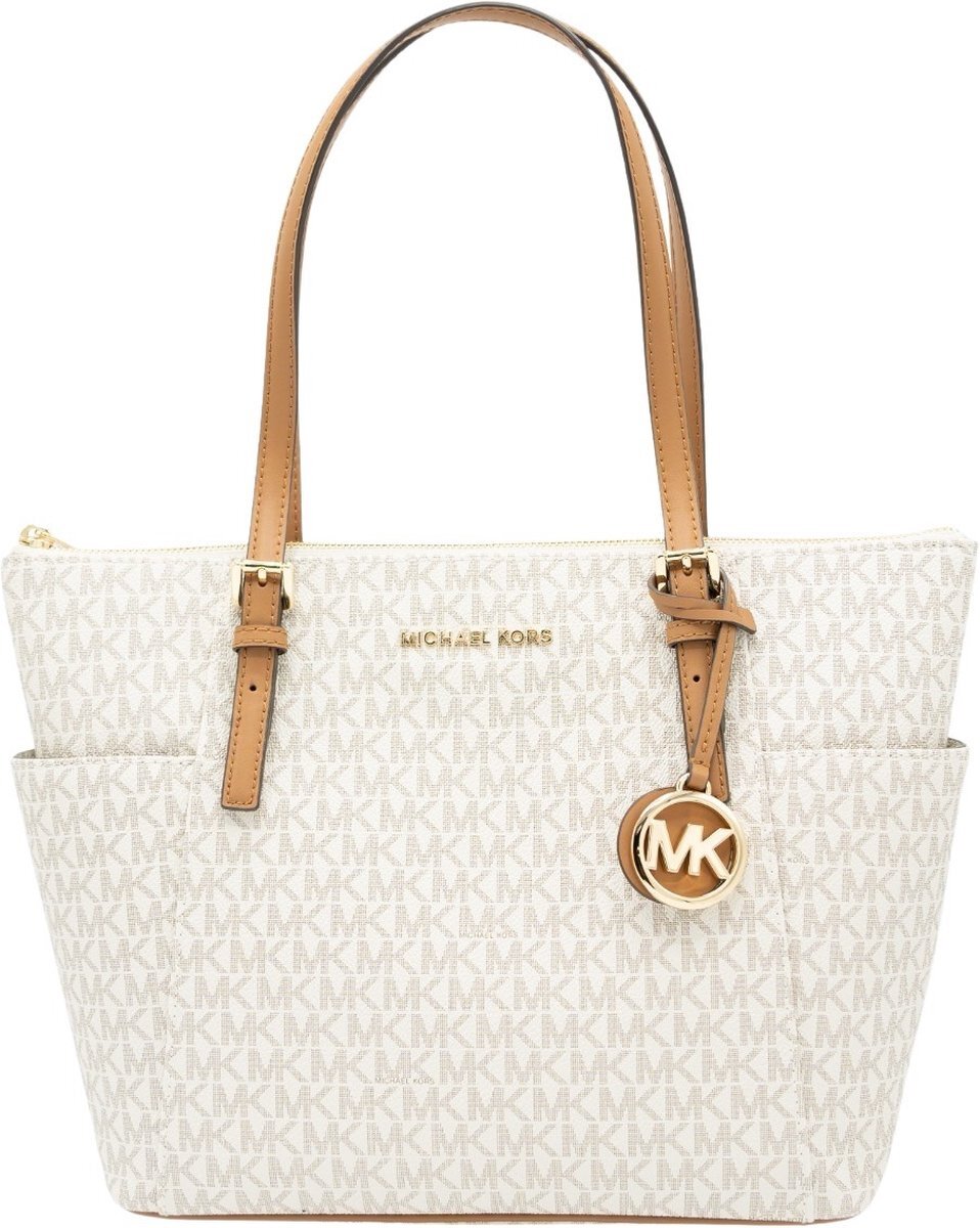 Michael Kors Marylin Dames Handtas - Vanilla