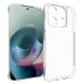 Motorola Coque Motorola Moto G77/G67 en silicone antichoc - Transparente