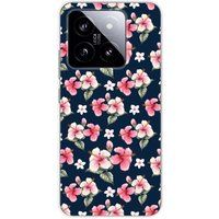 Xiaomi 14 Hibiscus Vintage Silicone Case