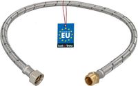 KOTARBAU® Flexibele Aansluitslang 3/8"x3/8" - Sanitaire Aansluitslang 70 cm - Flexibele Kraanslang - Buitendraad x Binnendraad - Aansluitslang Armatuur - Gevlochten Roestvrijstalen Aansluitslang